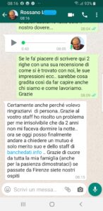 Testimonianza Cancellazione Crif