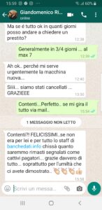 Testimonianza Cancellazione Crif
